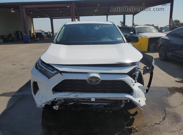 2T3H1RFV3SC316404 2025 TOYOTA RAV4 White VIN კოდის სტიკერის ხედი