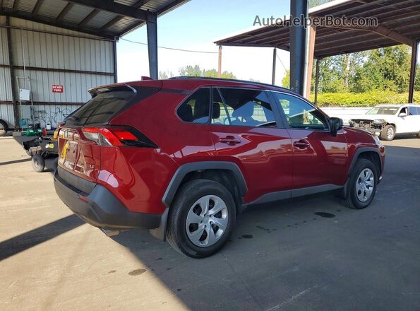 2T3H1RFV4KC019416 2019 TOYOTA RAV4 Burgundy Trasero derecho