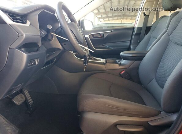 2T3H1RFV4KC019416 2019 TOYOTA RAV4 Burgundy Vista interior delantera
