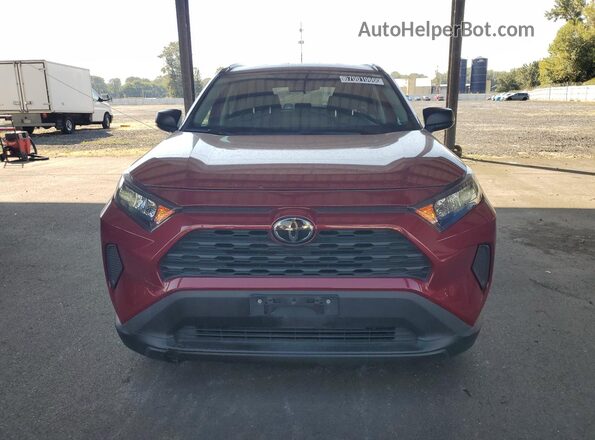 2T3H1RFV4KC019416 2019 TOYOTA RAV4 Burgundy Vista interior de 360 grados