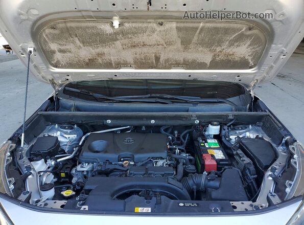2T3H1RFV4MC101469 2021 TOYOTA RAV4 Серебряный Вид подкапотного пространства