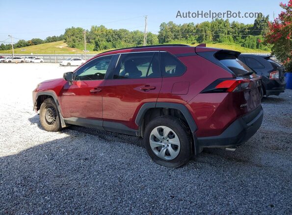 2T3H1RFV4MW130789 2021 TOYOTA RAV4 Red Trasero izquierdo