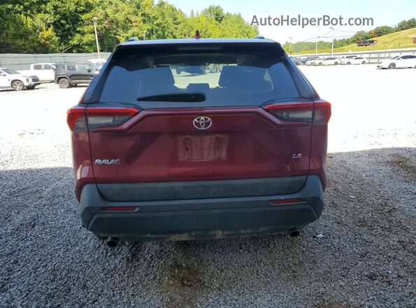2T3H1RFV4MW130789 2021 TOYOTA RAV4 Red Vista trasera