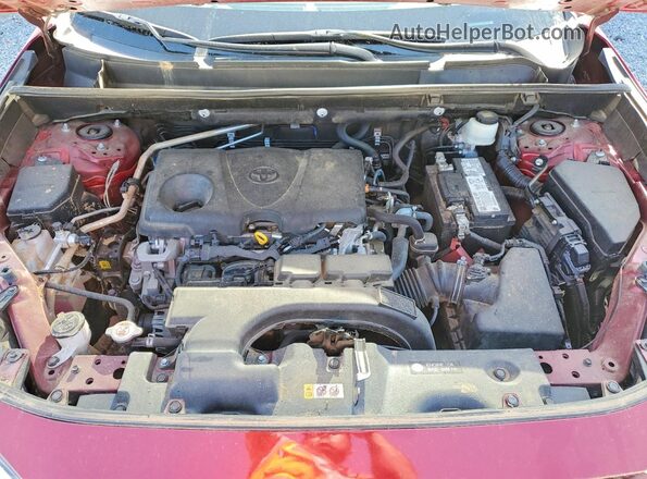 2T3H1RFV4MW130789 2021 TOYOTA RAV4 Red Vista interior trasera