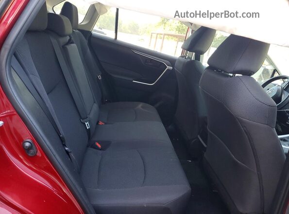 2T3H1RFV4MW130789 2021 TOYOTA RAV4 Red Vista de los asientos traseros