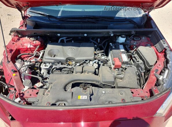 2T3H1RFV5RW352846 2024 TOYOTA RAV4 Red Widok komory silnika
