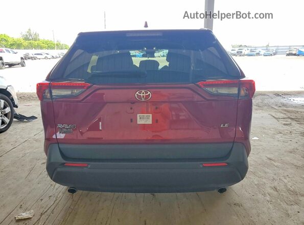 2T3H1RFV6RW326384 2024 TOYOTA RAV4 Красный Вид сзади