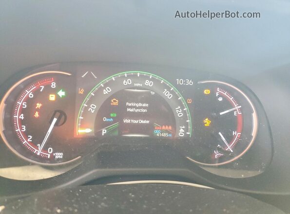 2T3H1RFV6RW326384 2024 TOYOTA RAV4 Красный Вид щитка приборов