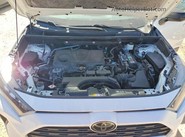 2T3H1RFV7LC047857 2020 TOYOTA RAV4 White Engine compartment view
