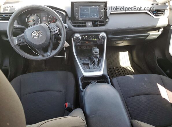 2T3H1RFV7LC047857 2020 TOYOTA RAV4 White Dashboard view