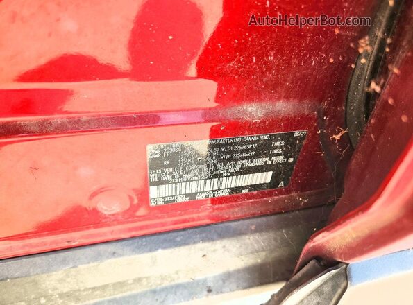 2T3H1RFV7MW155217 2021 TOYOTA RAV4 Red Вид наклейки з VIN-кодом