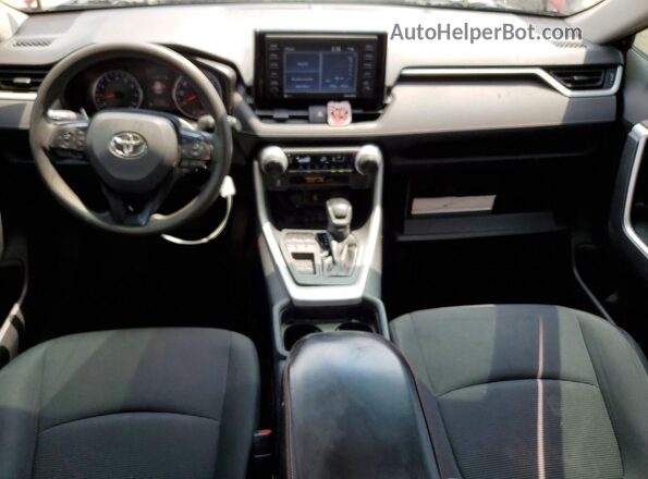 2T3H1RFV8LC038536 2020 TOYOTA RAV4 Темно-бордовый Вид панели приборов