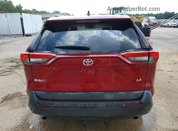 2T3H1RFV8LC038536 2020 TOYOTA RAV4 Темно-бордовый Вид сзади