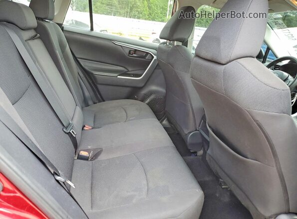 2T3H1RFV8LC038536 2020 TOYOTA RAV4 Темно-бордовый Вид задней части салона