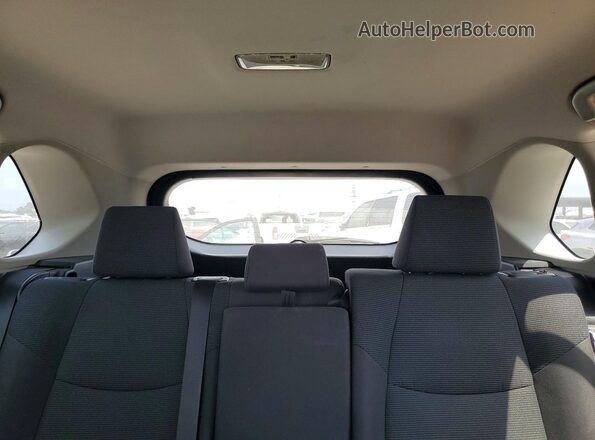 2T3H1RFV8LW068330 2020 TOYOTA RAV4 White უკანა სავარძლების ხედი