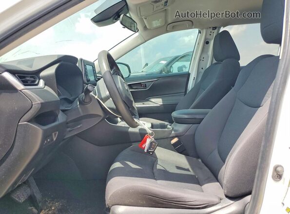 2T3H1RFV8LW068330 2020 TOYOTA RAV4 White წინა სალონის ხედი