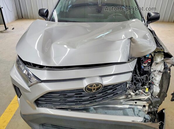 2T3H1RFV8MC135317 2021 TOYOTA RAV4 Silver Vista del compartimento del motor
