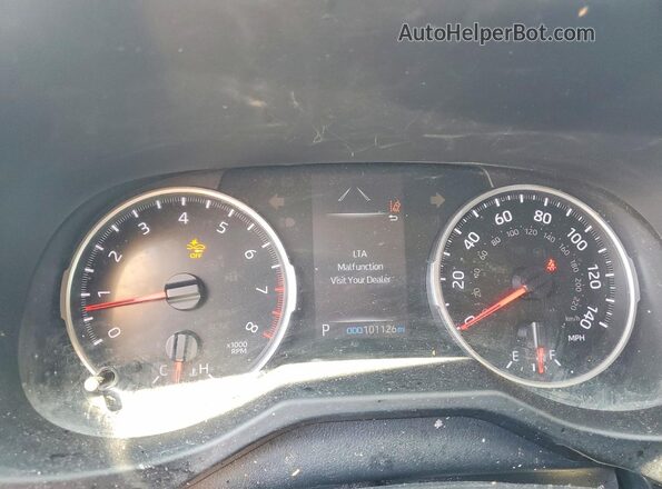 2T3H1RFV8MC136340 2021 TOYOTA RAV4 Черный Вид щитка приборов