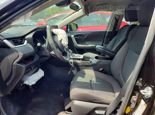 2T3H1RFV8MW125546 2021 TOYOTA RAV4 Black Вид салону спереду