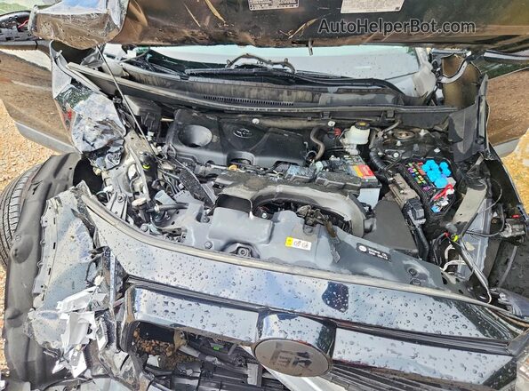 2T3H1RFV8MW125546 2021 TOYOTA RAV4 Black Вид задньої частини салону
