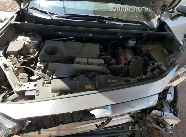 2T3H1RFV9MC110832 2021 TOYOTA RAV4 Silver უკანა სალონის ხედი
