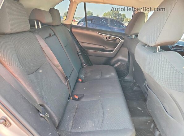 2T3H1RFV9MC124343 2021 TOYOTA RAV4 Silver უკანა სალონის ხედი