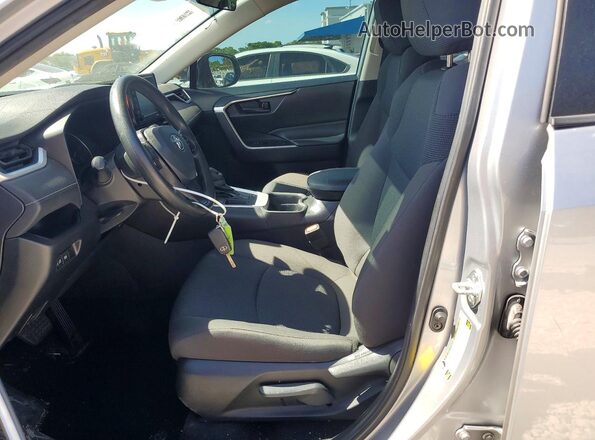 2T3H1RFVXMW165420 2021 TOYOTA RAV4 Silver წინა სალონის ხედი