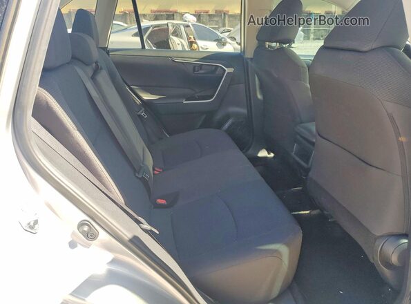 2T3H1RFVXMW165420 2021 TOYOTA RAV4 Silver უკანა სავარძლების ხედი