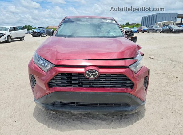 2T3H1RFVXNW195888 2022 TOYOTA RAV4 Red Вид спереду