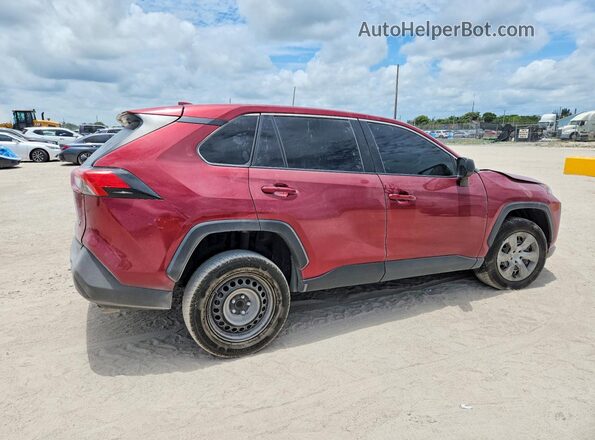 2T3H1RFVXNW195888 2022 TOYOTA RAV4 Red Задня права чверть