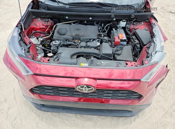 2T3H1RFVXNW195888 2022 TOYOTA RAV4 Red Вид підкапотного простору