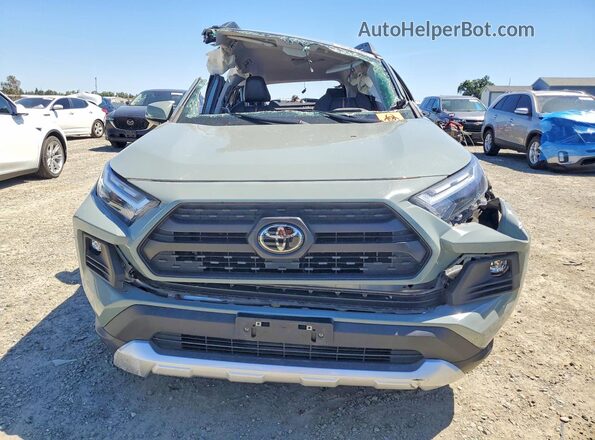 2T3J1RFV6NW256297 2022 TOYOTA RAV4 Зеленый Вид спереди