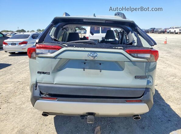 2T3J1RFV6NW256297 2022 TOYOTA RAV4 Зеленый Вид сзади