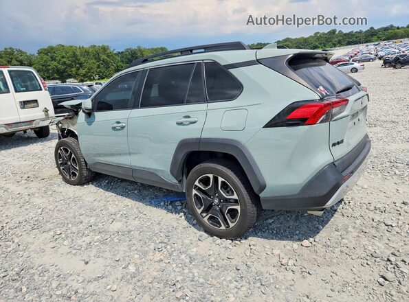 2T3J1RFV7KC046689 2019 TOYOTA RAV4 Green Tył lewy