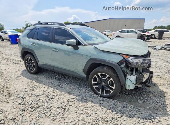2T3J1RFV7KC046689 2019 TOYOTA RAV4 Green Przód prawy