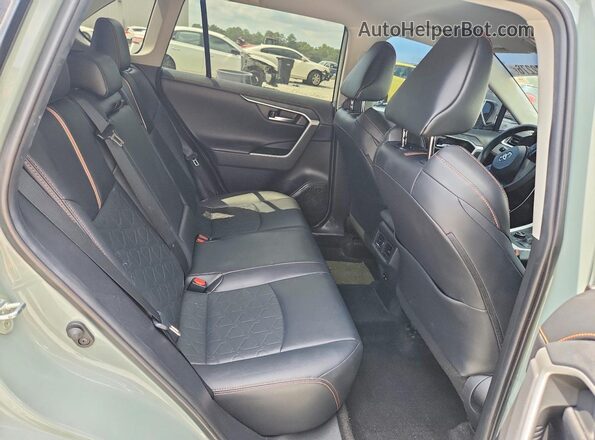 2T3J1RFV7KC046689 2019 TOYOTA RAV4 Green Widok wnętrza z tyłu
