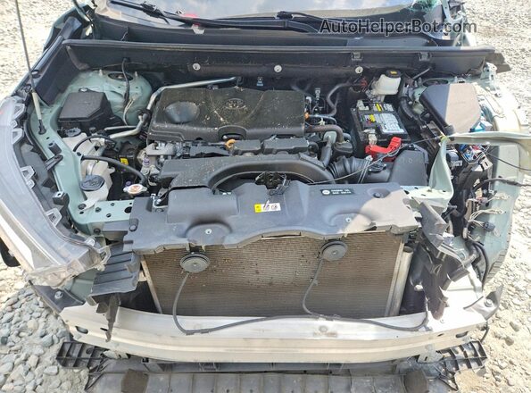 2T3J1RFV7KC046689 2019 TOYOTA RAV4 Green Widok komory silnika