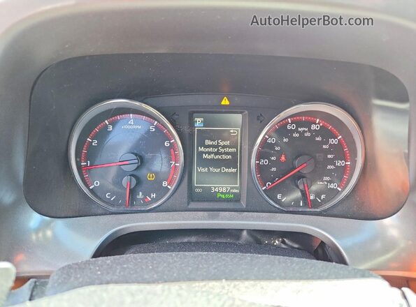 2T3JFREV2HW664142 2017 TOYOTA RAV4 Gray Widok zestawu wskaźników