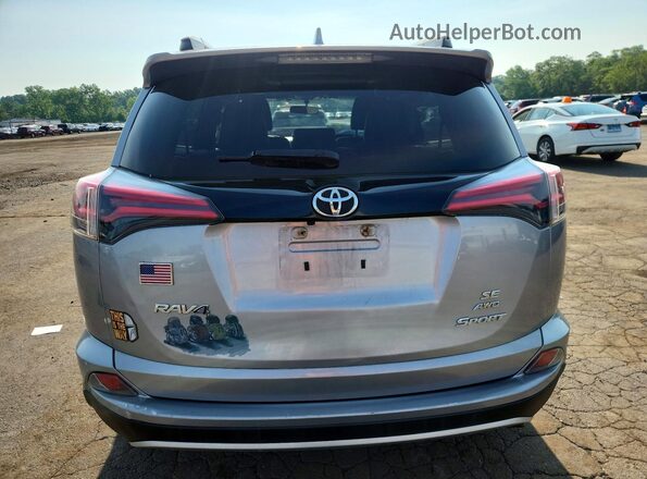 2T3JFREV4GW426761 2016 TOYOTA RAV4 Silver Հետևի տեսք