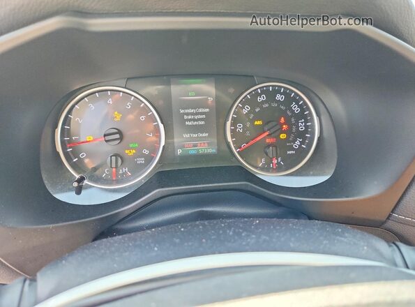 2T3K1RFV0MC118615 2021 TOYOTA RAV4 Серый Вид щитка приборов