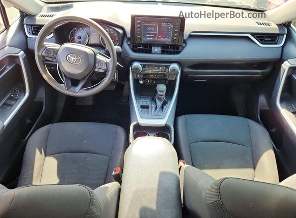 2T3K1RFV0MC118615 2021 TOYOTA RAV4 Серый Вид панели приборов