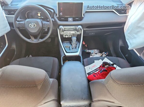 2T3K1RFV0SW419591 2025 TOYOTA RAV4 Black Вид панелі приладів