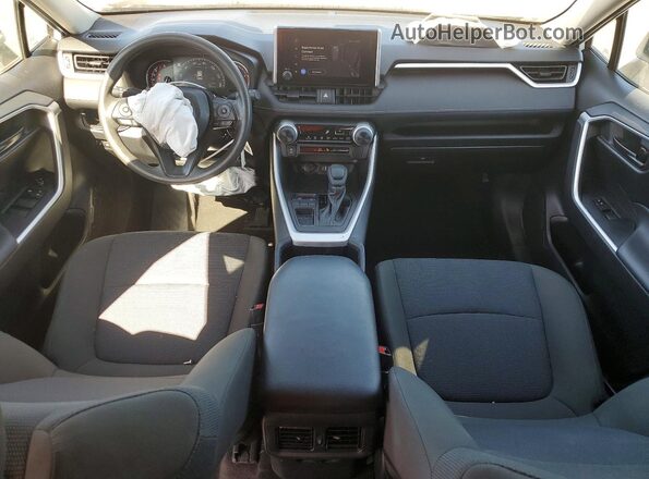 2T3K1RFV5PC246305 2023 TOYOTA RAV4 White Dashboard view