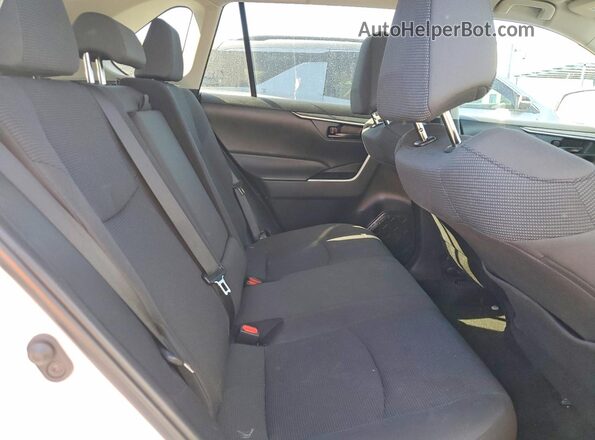 2T3K1RFV5PC246305 2023 TOYOTA RAV4 White Rear interior view