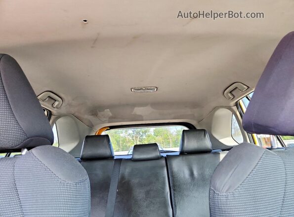 2T3LWRFV0KW001280 2019 TOYOTA RAV4 Yellow Rear interior view
