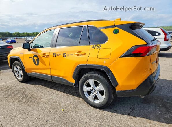 2T3LWRFV0KW001280 2019 TOYOTA RAV4 Yellow Rear right