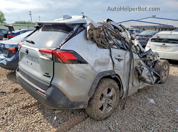 2T3LWRFV0NW141348 2022 TOYOTA RAV4 Серебряный Задняя правая четверть