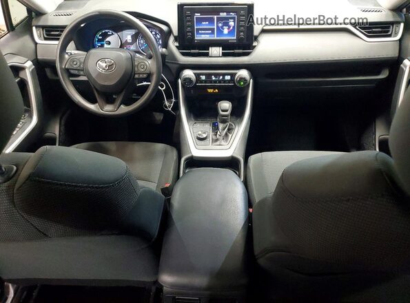 2T3LWRFV6LW068287 2020 TOYOTA RAV4 Silver Vista del salpicadero