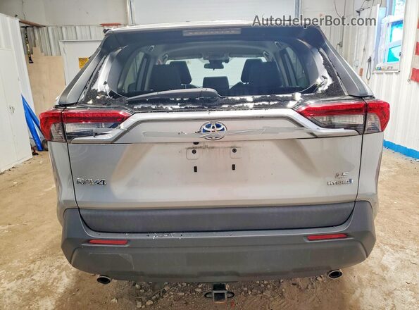 2T3LWRFV6LW068287 2020 TOYOTA RAV4 Silver Vista trasera