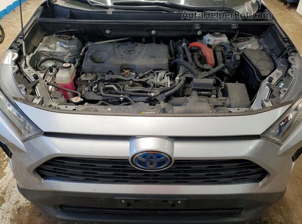 2T3LWRFV6LW068287 2020 TOYOTA RAV4 Silver Vista del compartimento del motor